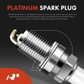 4 Pcs Ignition Coil & IRIDIUM Spark Plug Kits for Suzuki Sidekick 1996-1997 1.8L