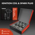 Contents of A-Premium 2017 Lexus GS350 3.5L V6  ignition coil &  spark plug kit