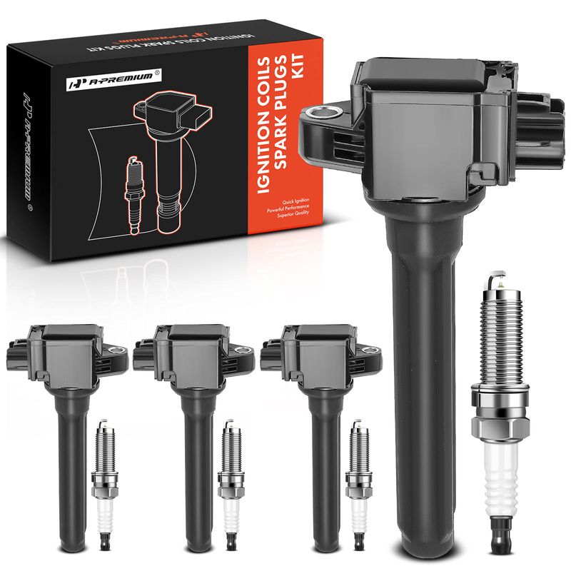 A-Premium  ignition coil &  spark plug kit for 2014 Mitsubishi Outlander