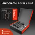 Contents of A-Premium 2014 Mitsubishi Outlander  ignition coil &  spark plug kit