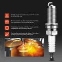 4 Pcs Ignition Coil & IRIDIUM Spark Plug Kits for Toyota 4Runner 2010 L4 2.7L