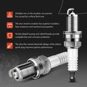 3 Pcs Ignition Coil & 3 Pcs IRIDIUM Spark Plug Kit for Toyota 4Runner Tacoma T100 3.4L
