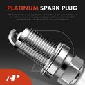 4 Pcs Ignition Coil & IRIDIUM Spark Plug Kits for Audi A4 1997-2020 TT VW Jetta