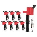 8 Pcs Ignition Coils & 8 Pcs Platinum Spark Plug Kits for Ford F-150 Expedition