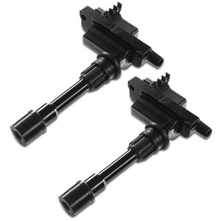 2 Pcs Ignition Coils with 3 Pins for Mazda Protege Protege5 2001-2003 L4 2.0L