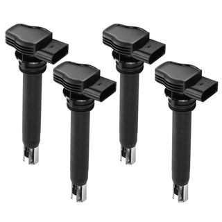 4 Pcs Ignition Coils with 4 Pins for Volkswagen Passat Jetta Audi A3 A4 A5 Q3 TT