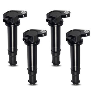 4 Pcs Ignition Coils with 2 Pins for Hyundai Accent Rio Rio5 L4 1.6L 2006-2011