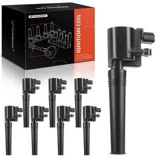 8 Pcs Ignition Coils with 2 Pins for Ford Thunerbird Jaguar S-Type Lincoln LS