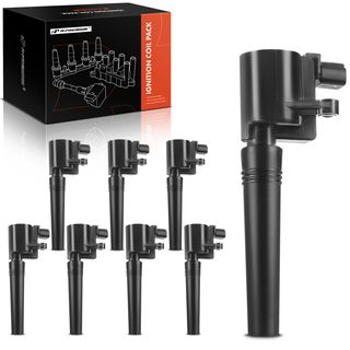 8 Pcs Ignition Coils with 2 Pins for Ford Thunerbird Jaguar S-Type Lincoln LS