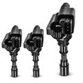 3 Pcs Ignition Coils with 3 Pins for Hyundai Santa Fe 03-06 XG350 Kia Amanti