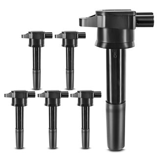 6 Pcs Ignition Coils with 3 Pins for Mitsubishi Endeavor 04-08 Galant 04-07 3.8L