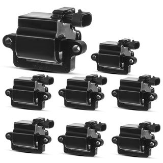8 Pcs Ignition Coils with 4 Pins for Chevy Silverado 1500 GMC Sierra 1500