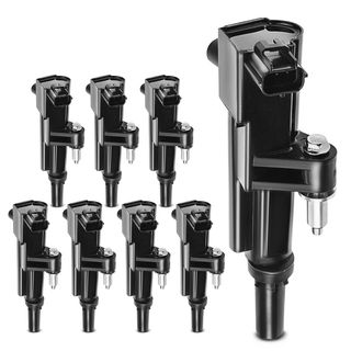 8 Pcs Ignition Coils with 2 Pins for Dodge Durango Ram 1500 Grand Cherokee