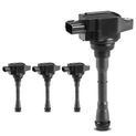 4 Pcs Ignition Coils with 3 Pins for Nissan Juke Rouge Sport Sentra Rouge