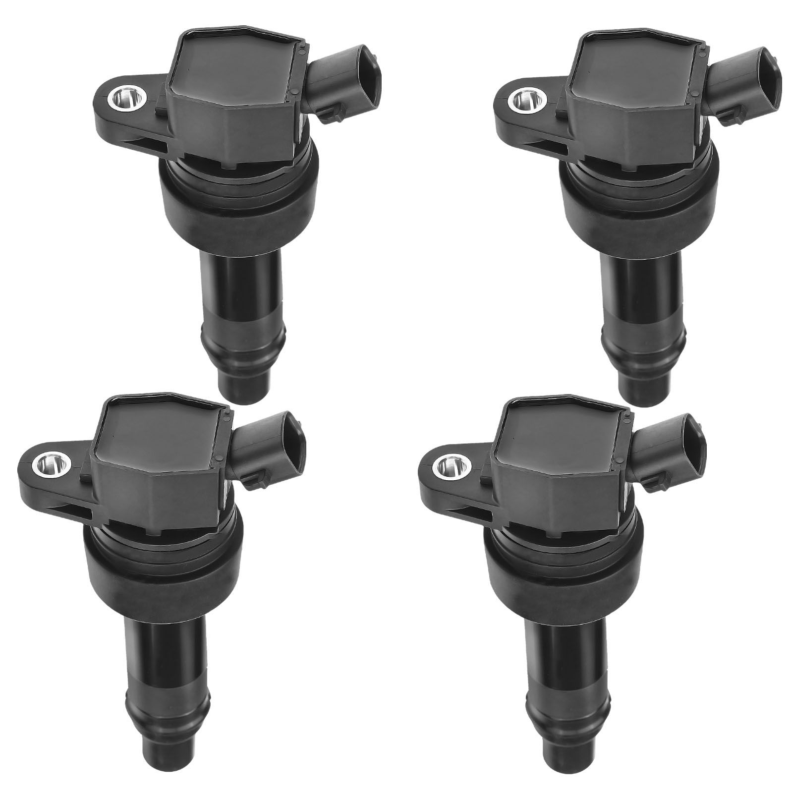 4 Pcs Ignition Coils with 2 Pins for 2015 Hyundai Veloster 1.6L l4