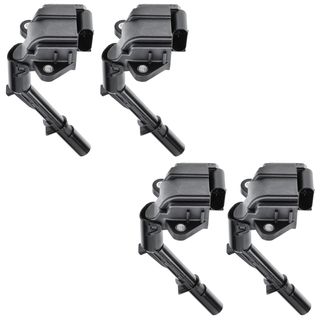 4 Pcs Ignition Coils with 4 Pins for Mercedes-Benz W205 X156 C300 Infiniti Q50