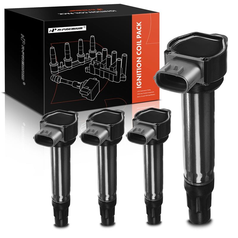 4 Pcs Ignition Coil for 2012 Mitsubishi Lancer