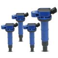 4 Pcs Blue Ignition Coils for Toyota Camry 2002-2011 RAV4 2001-2008 Corolla Lexus