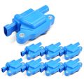 8 Pcs Blue Ignition Coils for Chevy Silverado 1500 2007-2013 Tahoe Hummer Cadillac