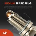 1 Pc Ignition Coil + 4 Pcs IRIDIUM & Platinum Spark Plug Kit for 2000 Subaru Legacy 2.5L H4
