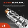 1 Pc Ignition Coil + 6 Pcs IRIDIUM & Platinum Spark Plug Kit for 1993 Mercury Topaz 3.0L V6