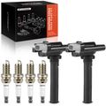 A-Premium  ignition coil &  spark plug kit for 2000 Chevrolet Metro 1.3L l4