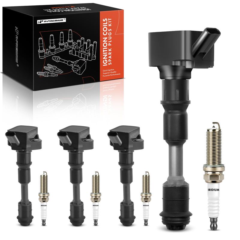 A-Premium  ignition coil &  spark plug kit for 2015 Volvo XC70 2.0L l4