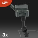 3 Pcs Ignition Coil & IRIDIUM Spark Plug Kits for Chevy Trailblazer 2021-2022