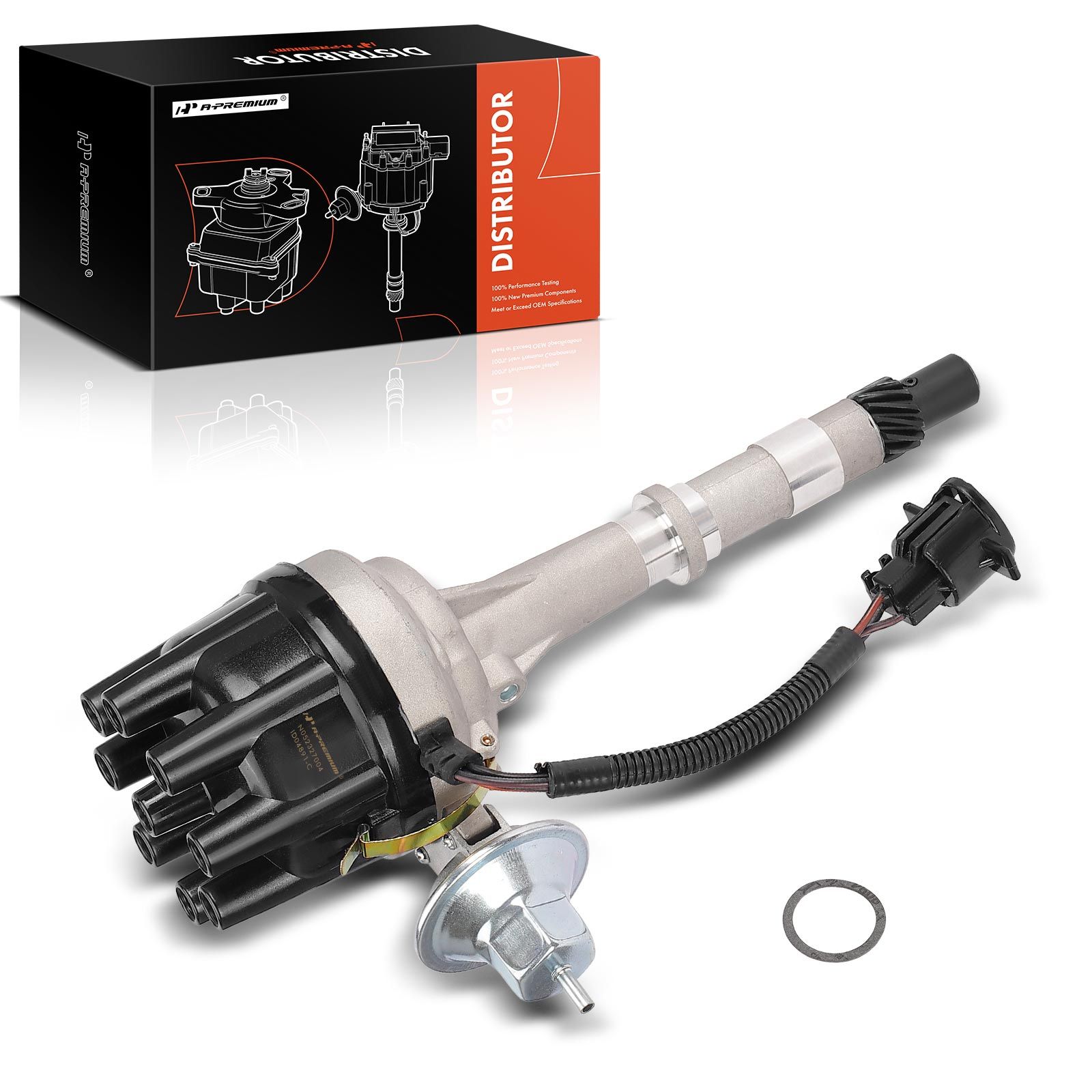 Ignition Distributor with Cap & Rotor for 1978 AMC AMX 5.0L V8