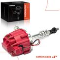Red Ignition Distributor with Cap & Rotor for Ford Windsor 221 260 289 302 V8