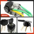 Ignition Lock Cylinder Zamak 5 with 3 Keys for Hyundai Azera 2006-2008