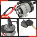 Ignition Lock Cylinder Zamak 5 with 2 Keys for Kia Optima 2009 V6 2.7L L4 2.4L