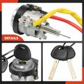 Ignition Lock Cylinder Zamak 5 with 2 Keys for Kia Optima 2010 L4 2.4L V6 2.7L DOHC