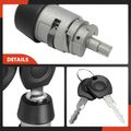 Ignition Lock Cylinder Zamak 5 with 2 Keys for Volkswagen Golf 90-99 Beetle Audi TT