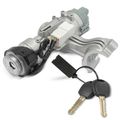 Ignition Lock Cylinder Zamak 5 with Switch & 2 Keys for Kia Rio 07-08 with Automatic Transmission