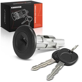 Ignition Lock Cylinder Zamak 5 with 2 Keys for Chevy Silverado 1500 GMC Sierra 1500