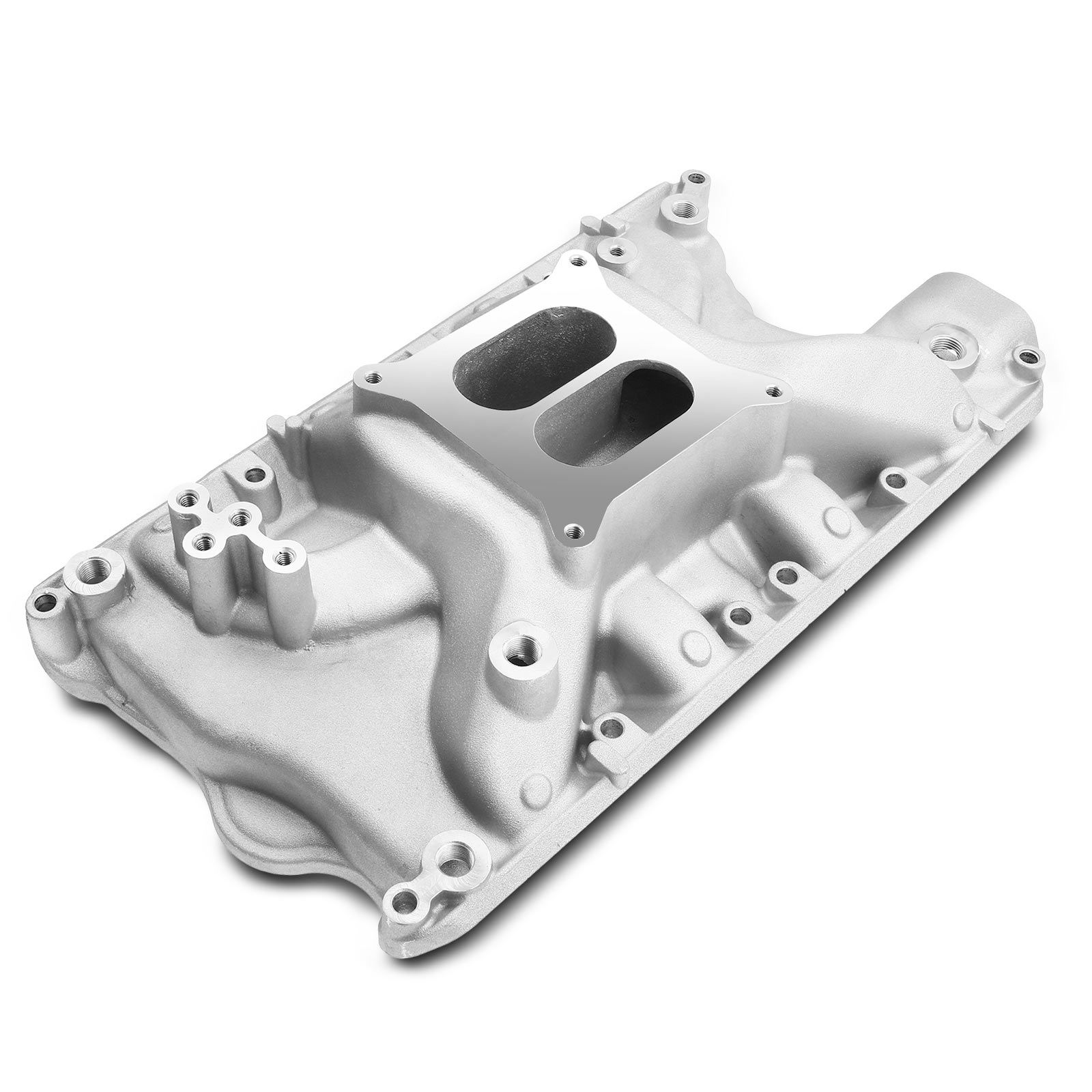 Aluminum Dual Plane Intake Manifold for Ford Small Block Windsor V8 5.8L 351W