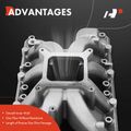 Aluminum Air Gap Small Block Single Plane Intake Manifold for 1990 Ford LTD Crown Victoria 5.8L V8