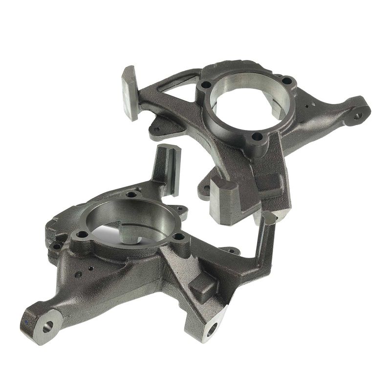 2 Pcs Front Steering Knuckle for 1995 Jeep Wrangler