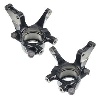 2 Pcs Front Steering Knuckle for Hyundai Tucson Kia Sportage 2005-2009