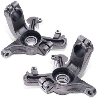 2 Pcs Front Steering Knuckle for Ford Focus 2000-2004