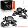 2 Pcs Rear Steering Knuckle for Dodge Durango 11-15 Jeep Grand Cherokee