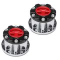 2 Pcs Front 4WD Manual Locking Hub for 1994 Toyota Pickup