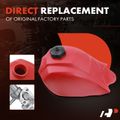 Red Fuel Tank with Cap & Fuel Petcock for Honda ATC250SX 1985 1986 1987