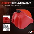 Red Fuel Tank with Cap & Fuel Petcock for Honda ATC185 1980 ATC200 1981-1983