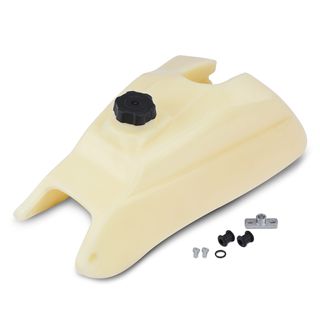 White Fuel Tank with Cap & without Fuel Petcock for Honda FourTrax 250 1985-1987