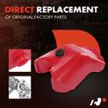 Red Fuel Tank with Cap & Fuel Petcock for Honda FourTrax 300 1988-1992