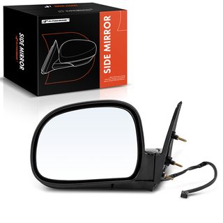 Front Driver Black Power Heated Mirror for Chevrolet S10 Blazer GMC Jimmy Sonoma