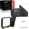 2 Pcs Textured Black Powered Heated Mirror Assembly for Ford F-150 2004-2006
