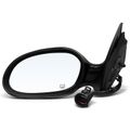 Driver Smooth Black Mirror with Power Glass Adjust for Ford Taurus Mercury Sable